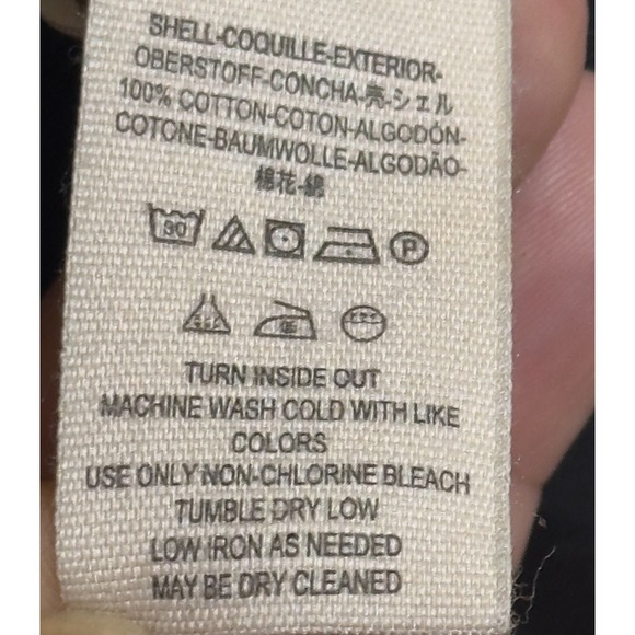 Free People Black Zip Up Jacket with Lace Up Sleeves -‎ Military Style - Size M - Picture 7 of 10